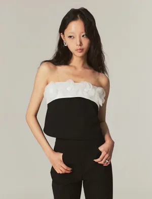 Short Flower Bi-Color Chic Inner Camisole