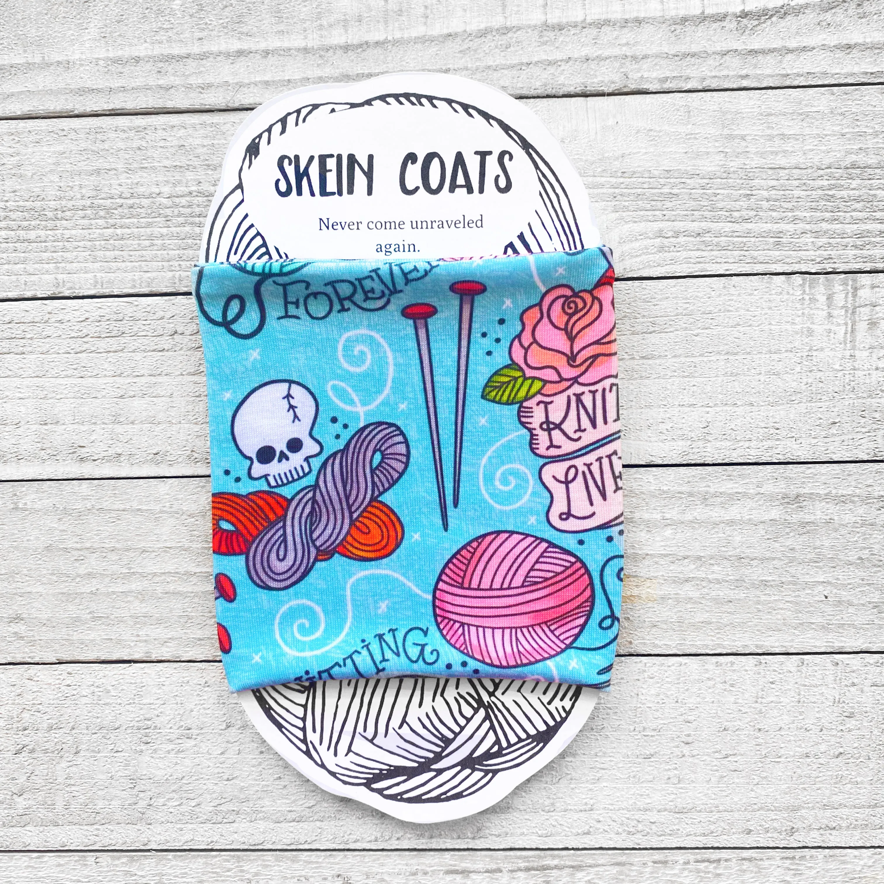 Skein Coats Yarn Cozy - Knit to Live