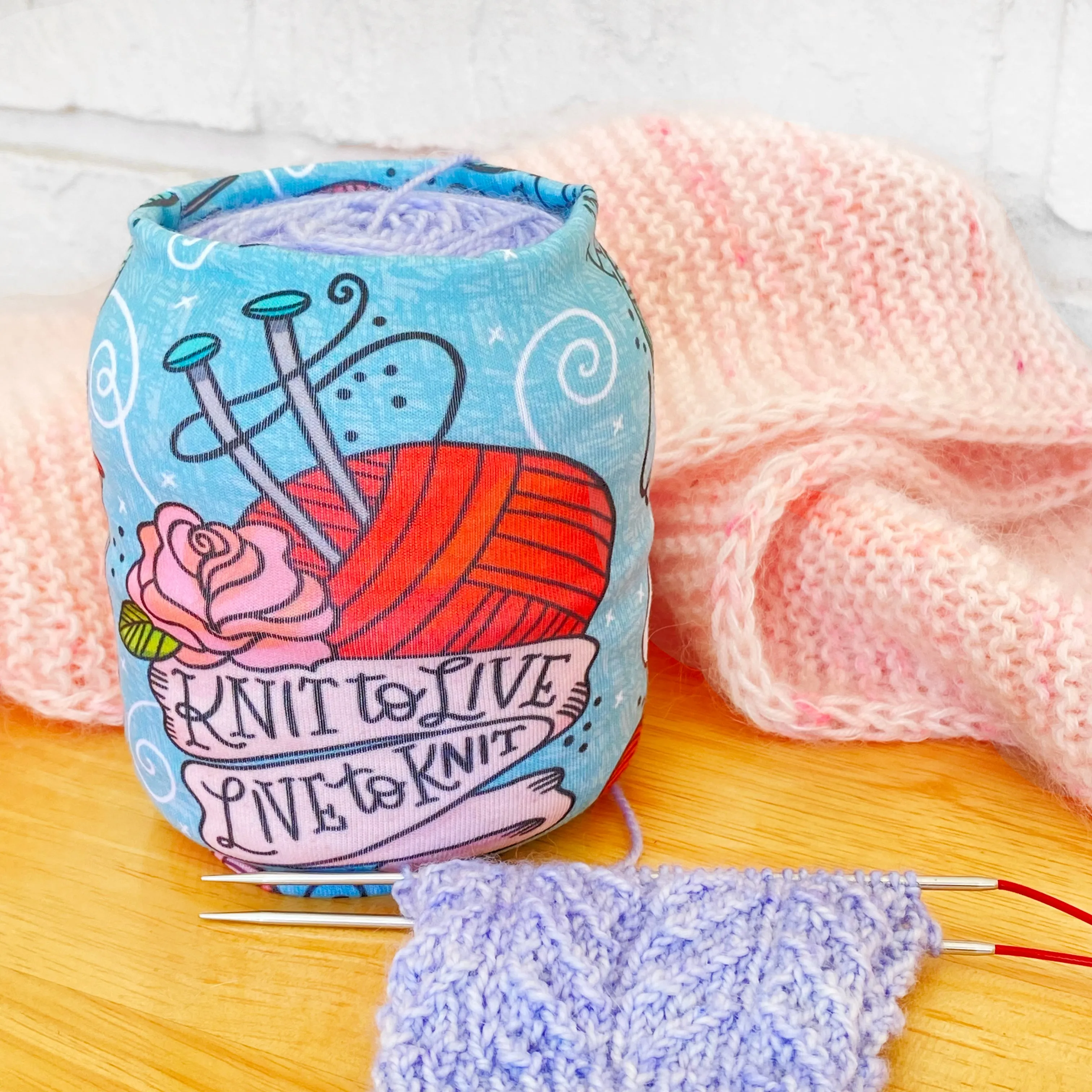 Skein Coats Yarn Cozy - Knit to Live