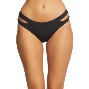 Solid Active Split Band Hipster Bikini Bottom
