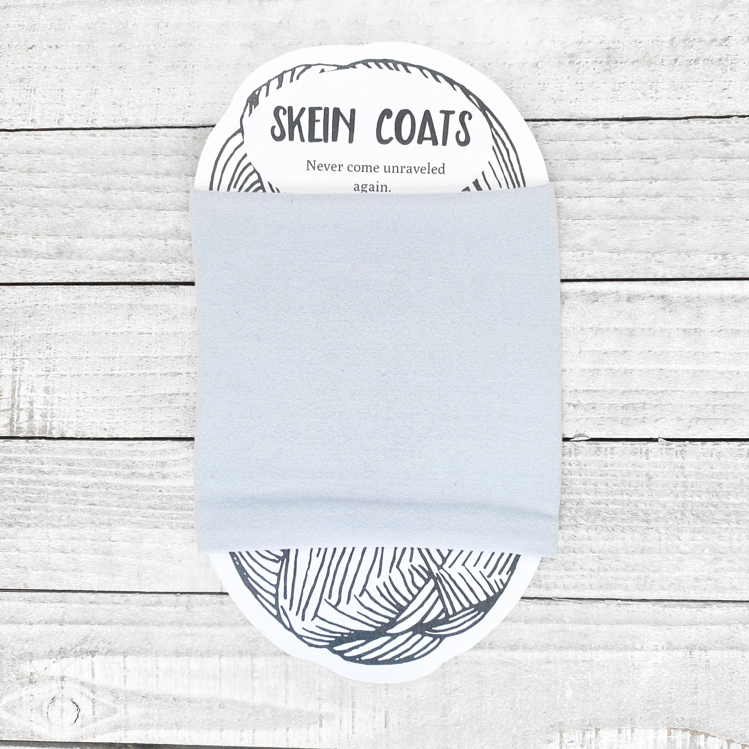 Solid Gray Skein Coat