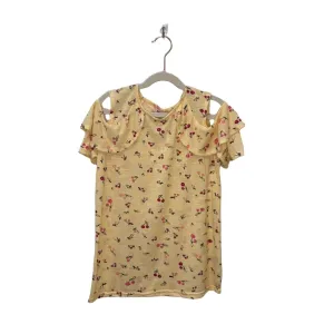 SS Cold Shoulder Shirt / Cherries