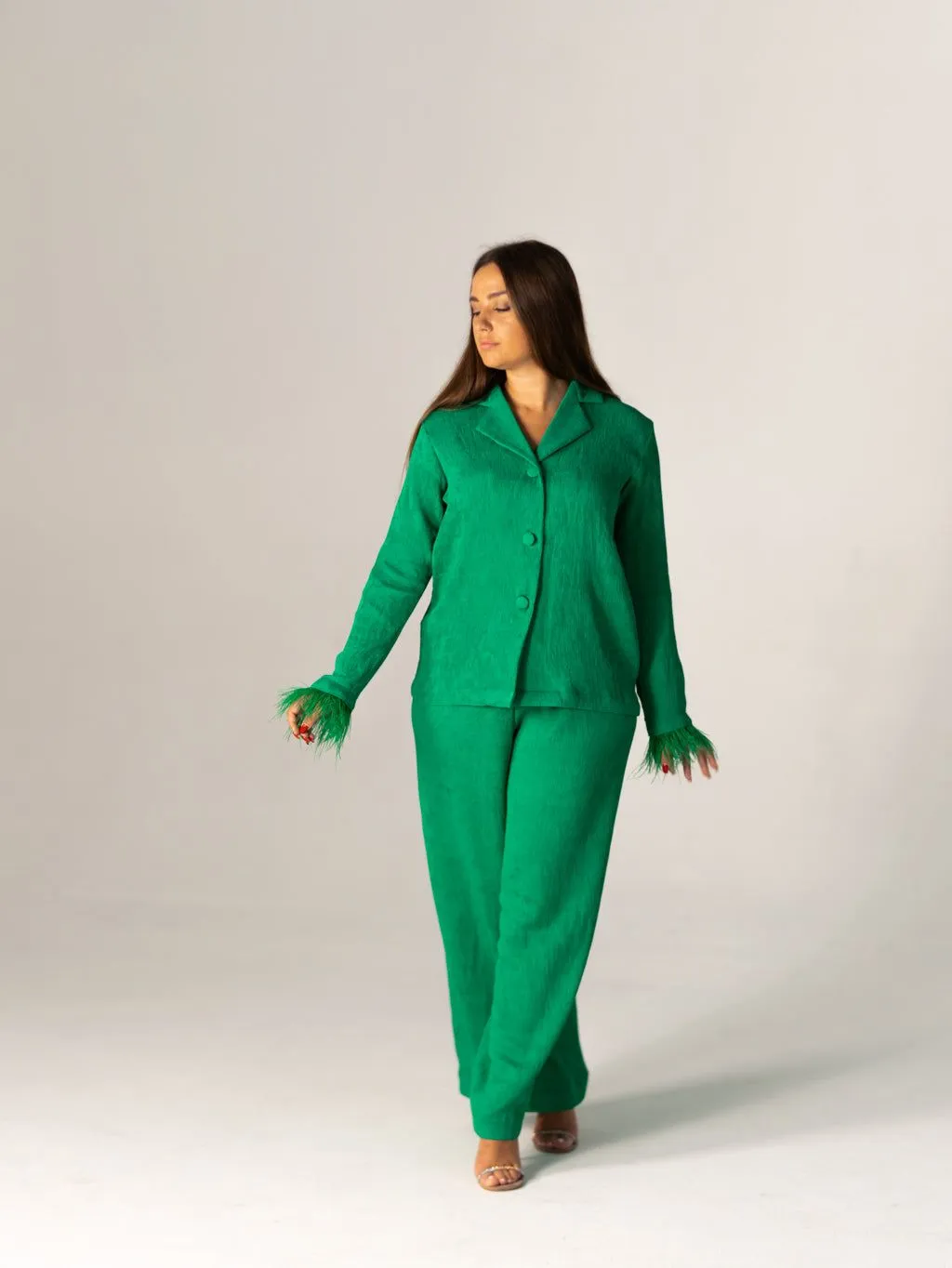 THE MARGARITA SUIT - EMERALD GREEN