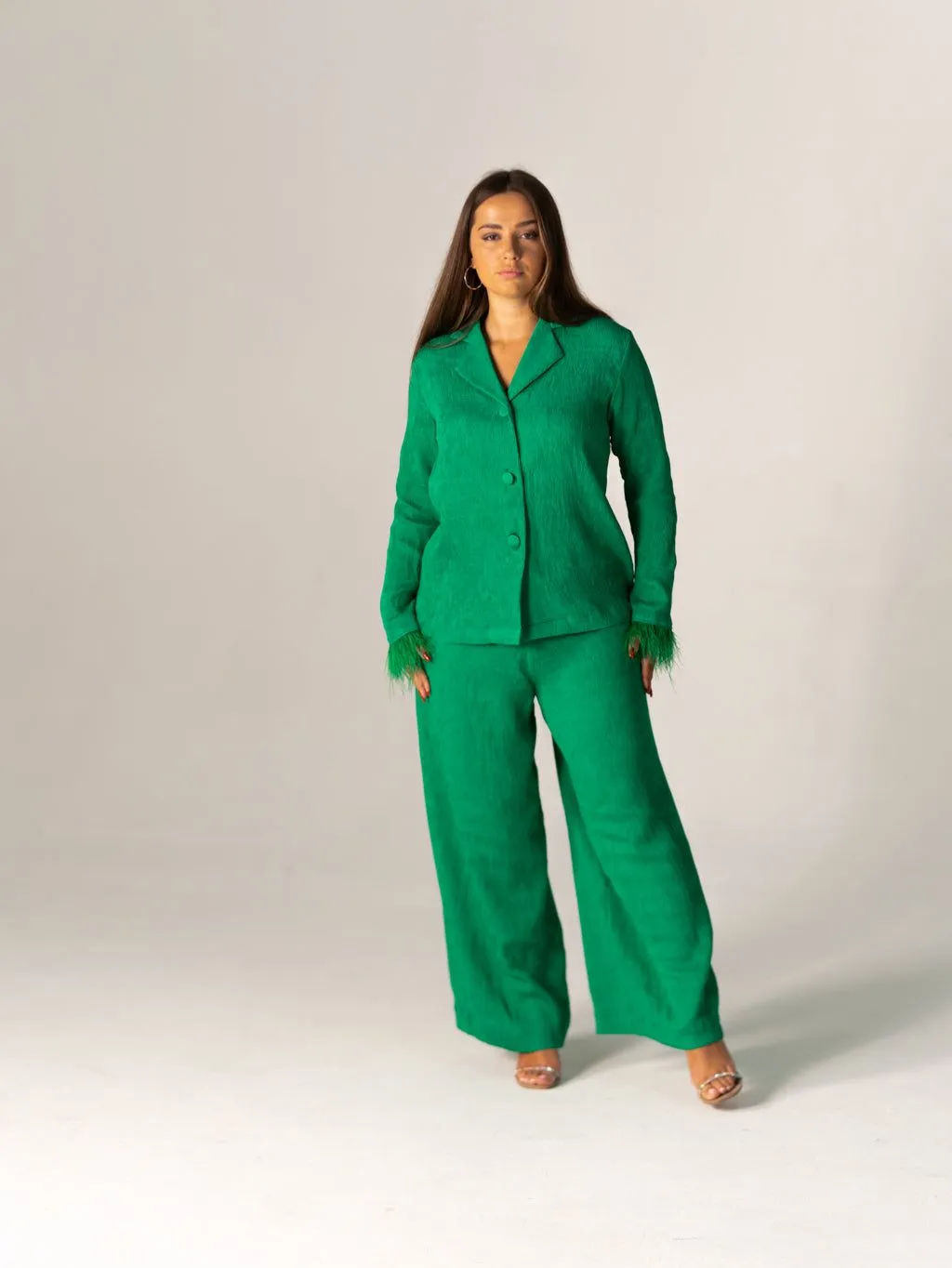 THE MARGARITA SUIT - EMERALD GREEN
