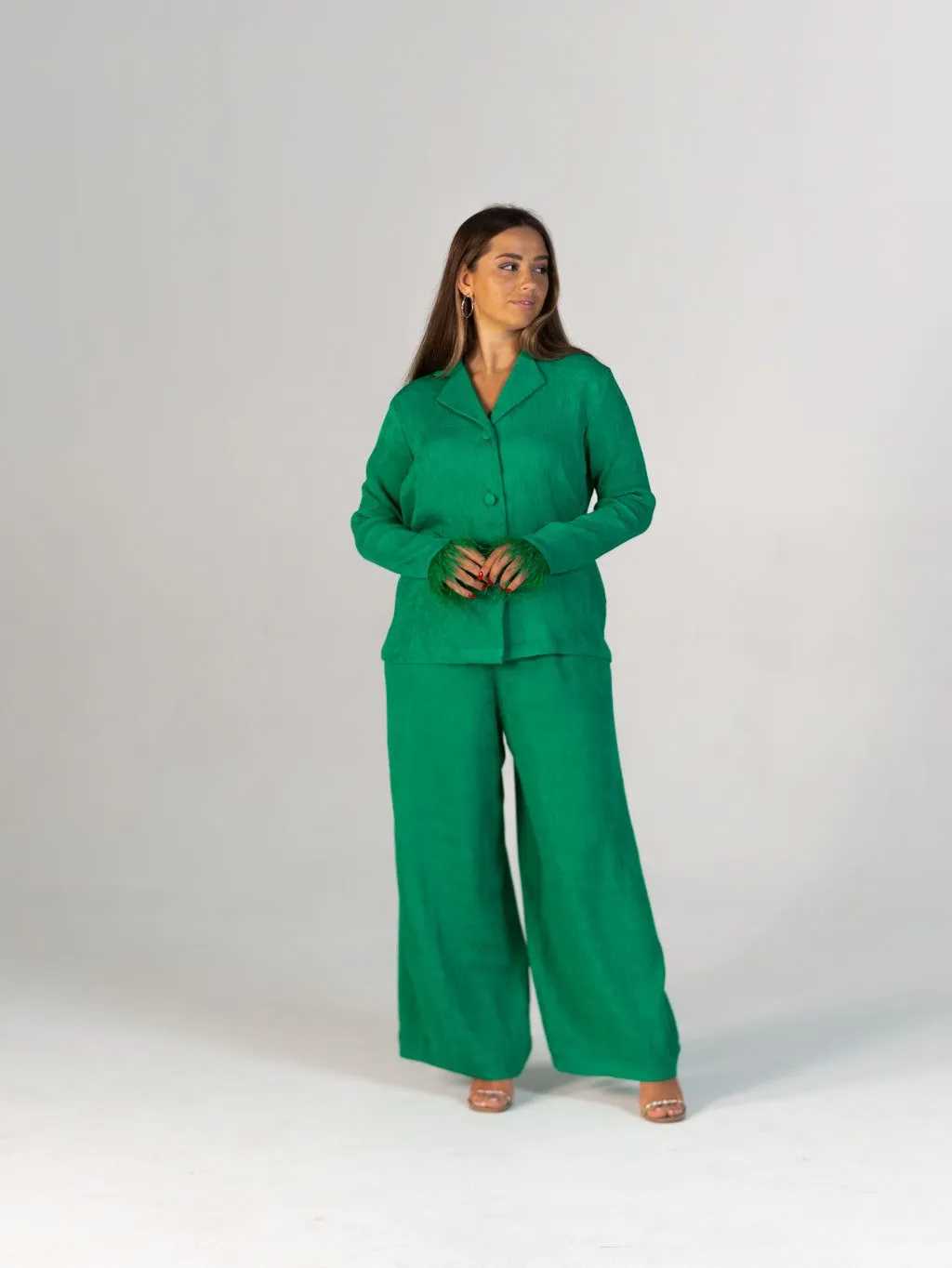 THE MARGARITA SUIT - EMERALD GREEN