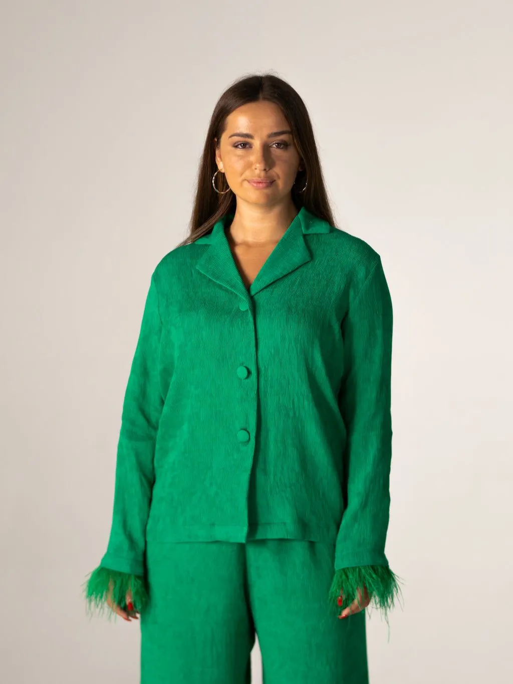 THE MARGARITA SUIT - EMERALD GREEN