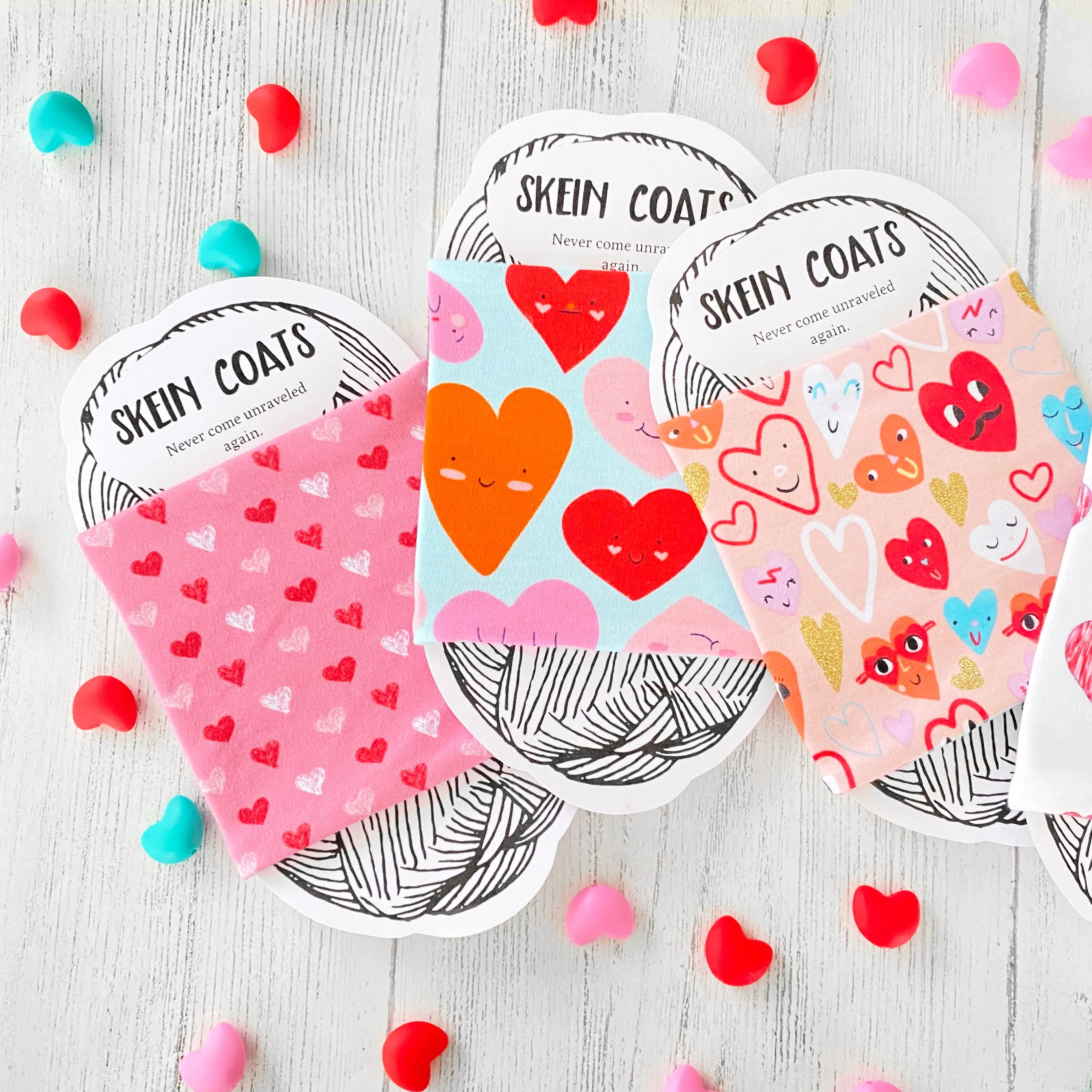 Valentine's Day Skein Coat - What About Love