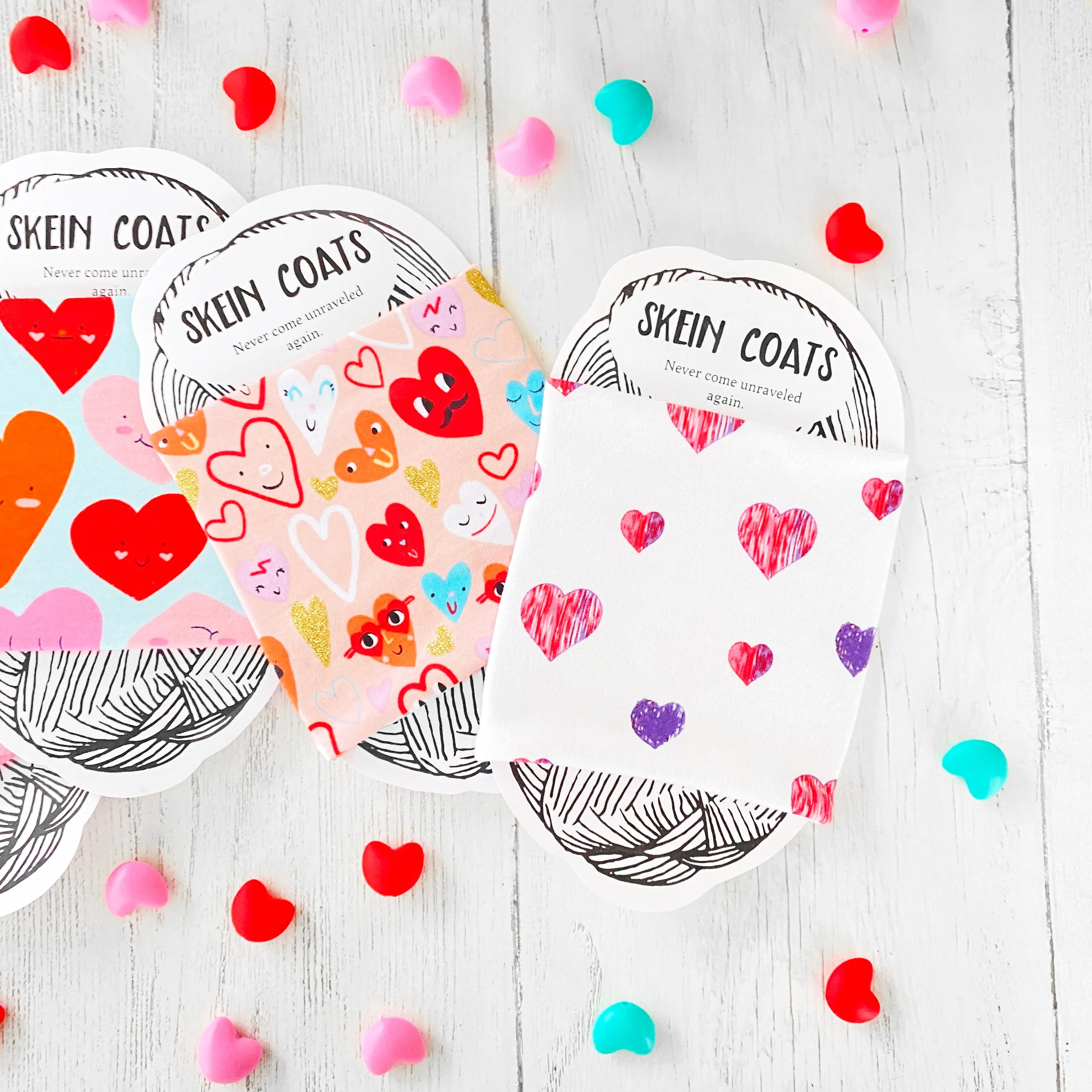 Valentine's Day Skein Coat - What About Love