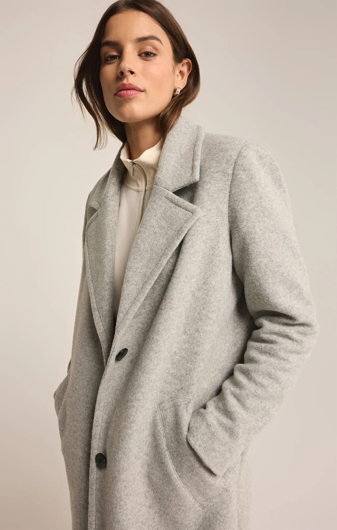 Z Supply Conway Plush Coat